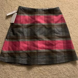 Aritzia plaid skirt